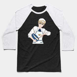 Luke Baking Baseball T-Shirt